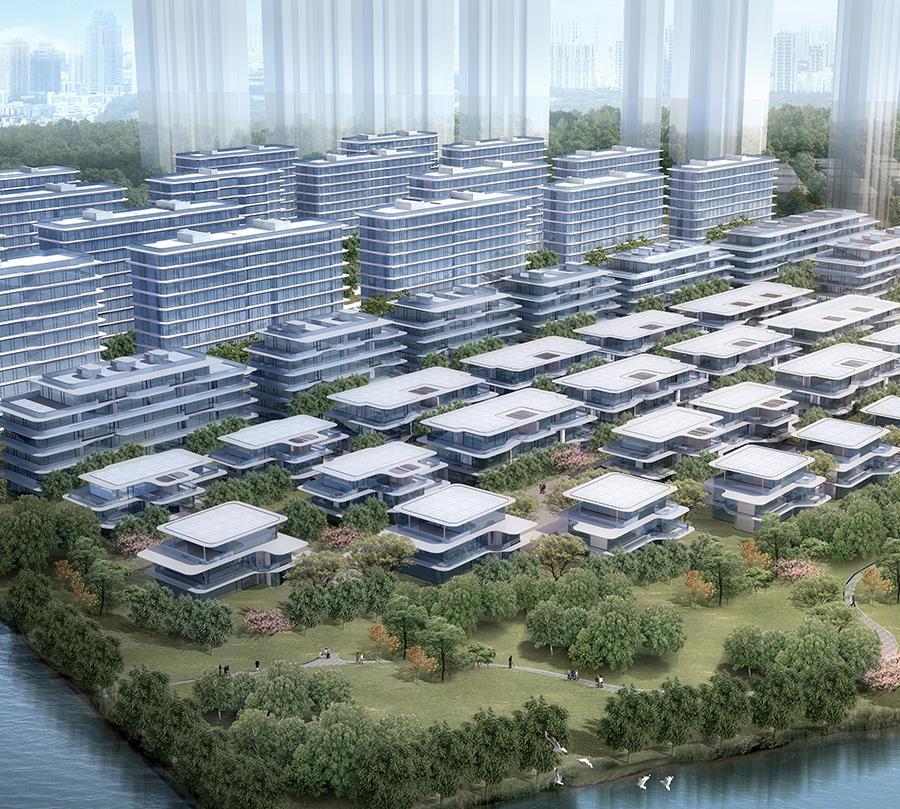 煙波飛鷺 | 零壹城市揭曉住宅設計新作