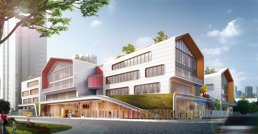 讓園長“頭疼”的幼兒園 | 金昌昕萌國際幼兒園---零壹城市建筑事務(wù)所