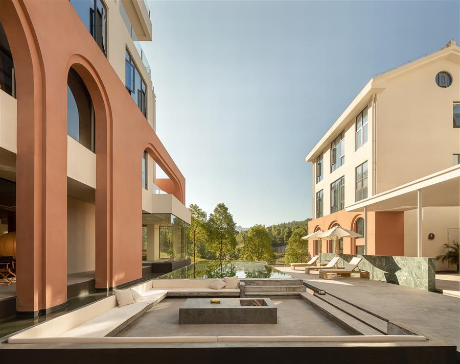 日暮里民宿 NIPPRO | 落日下的山中夢境---時上建筑