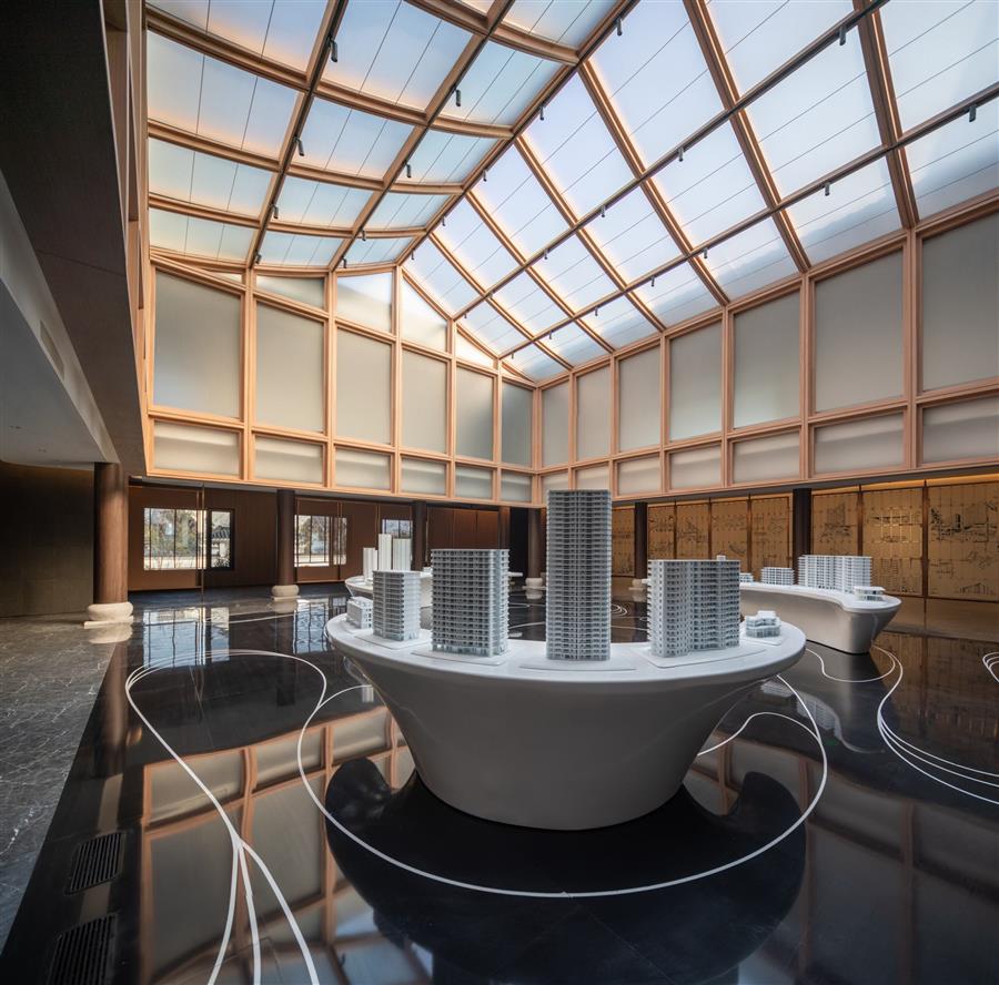 曲線織境，金昌金昌曲線館---零壹城市作品