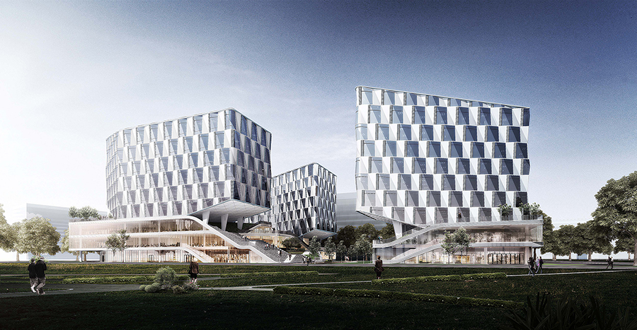 鯨魚來(lái)襲丨零壹城市揭曉個(gè)推總部設(shè)計(jì)