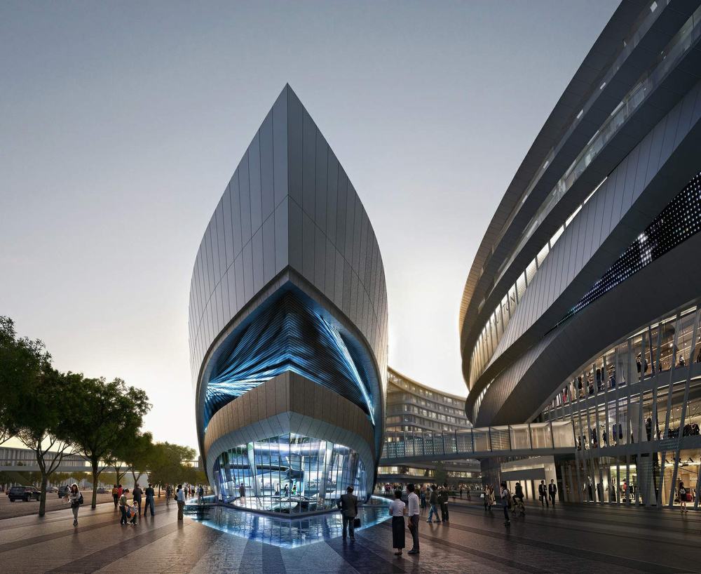 上?！と~形銷售畫(huà)廊---Aedas