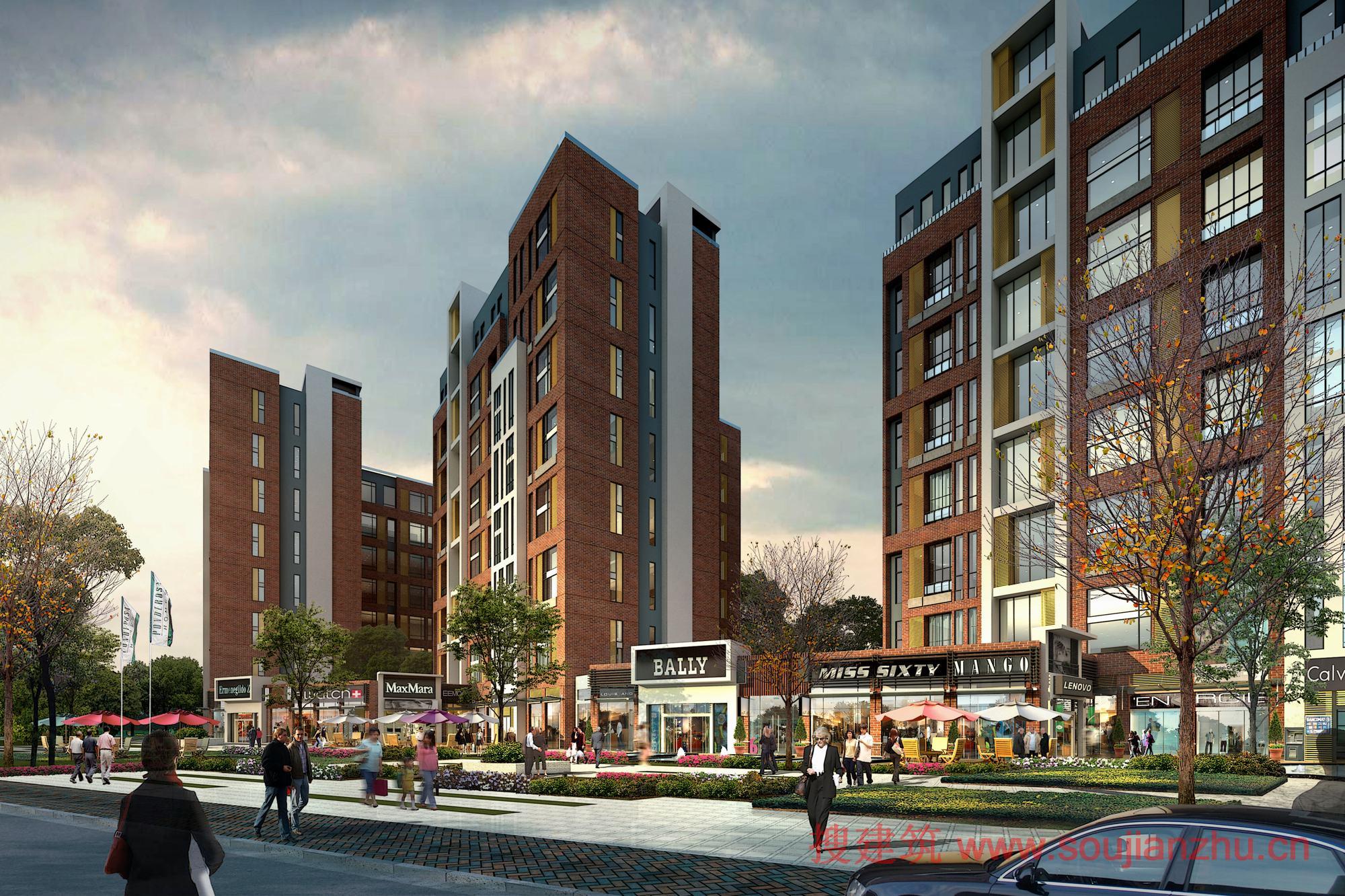 中建-后沙峪01-外觀|模型|效果圖