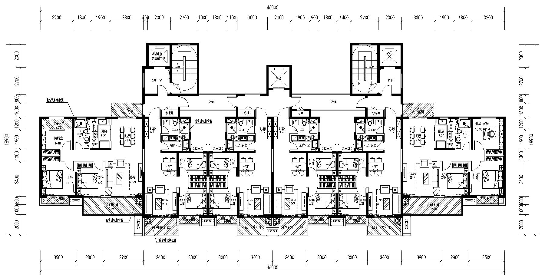 戶型-T4、T6精品戶型~107+76+76