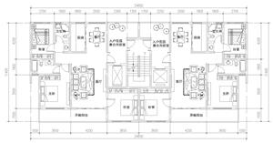 戶型-四種戶型圖