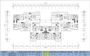戶型-T4戶型（476）