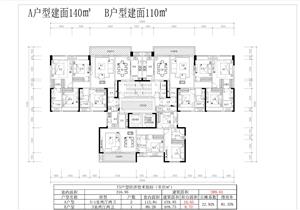 戶型-T2洋房T3高層戶型