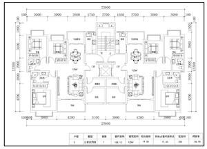 戶(hù)型-洋房  T2  面寬23.6  進(jìn)深13.3