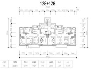 戶型-18F、33F經(jīng)典戶型-128+128
