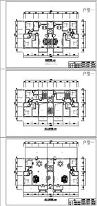 戶型-一梯兩戶 小高層1