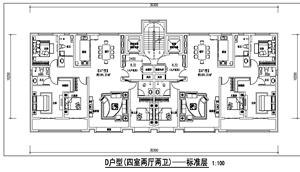 戶型-t2 184  五開間t8