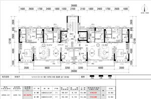 戶型-新規(guī)下2020碧桂園標(biāo)準(zhǔn)化)(橫廳 四開間 四房 類通透 合廳 南方版)_t3