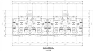 戶型-（新規(guī)下）萬(wàn)科最受歡迎(125㎡）標(biāo)準(zhǔn)層平面圖