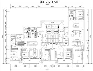 戶型-(最新)杭州標(biāo)準(zhǔn)化戶型33F-2T2-168+175B