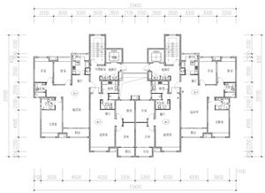 戶型-綠地濟(jì)南-高層戶型-130 90 90 130-3房2廳 2房2廳 2房2廳 3房2廳