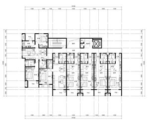 戶型-XG-1T6-（60 90 120）-欒川-養(yǎng)老公寓11F