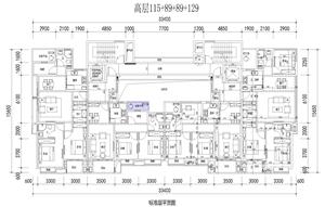 戶型-金茂板式戶型【89 99 115 129 高層】（4個）
