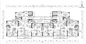戶型-YJ140&115-1a(T4-33X)(三開(kāi)間 四房三房 合廳 北方版)