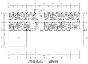 戶型-國外某8層公寓樓設(shè)計