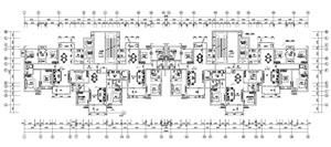 戶型-130 ~150兩梯三戶戶型