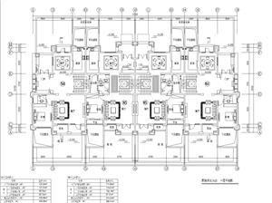 戶型-低層住宅聯(lián)拼戶型_t6