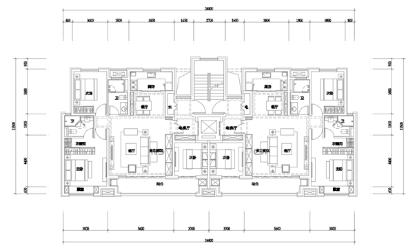 戶型-125-130洋房（共4套）-125