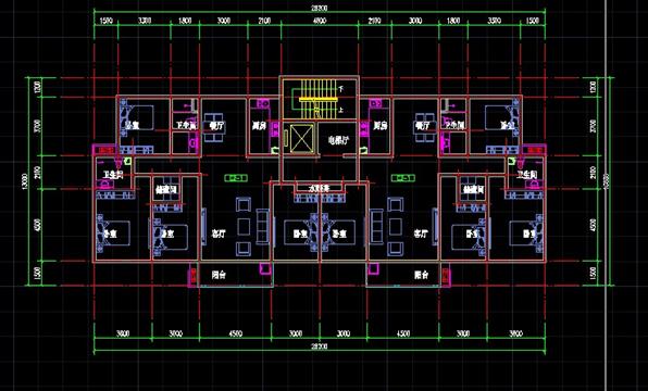 戶型-4室2廳2衛(wèi)