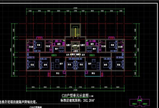 戶型-4室2廳2衛(wèi) 131平米_t8