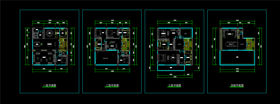 戶型-獨(dú)棟別墅