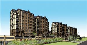 青島銀盛泰?德郡 德式洋房 聯(lián)排別墅 _ (1)